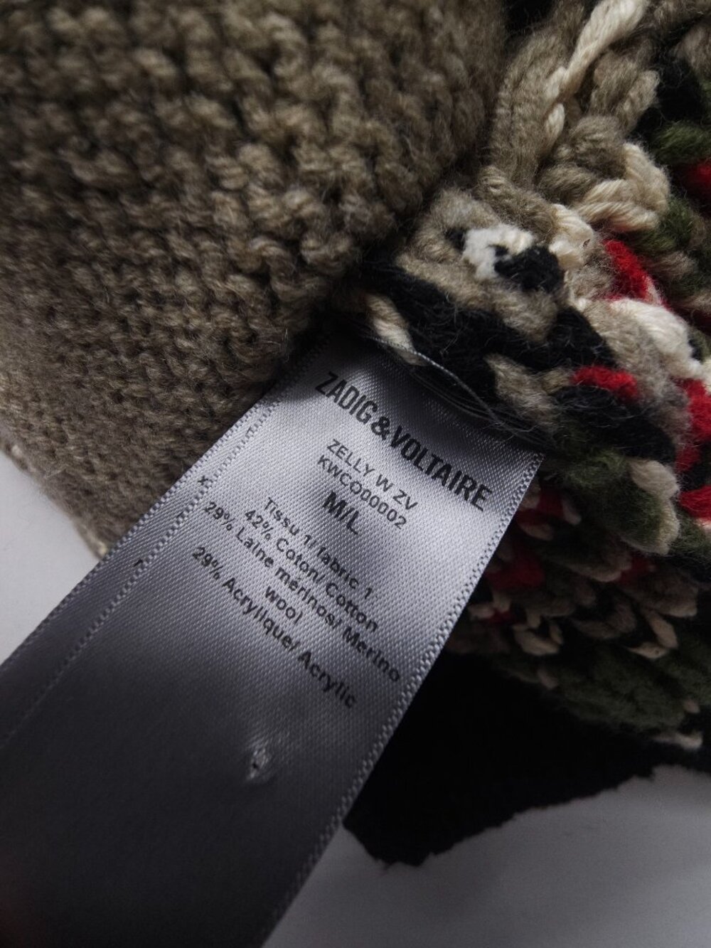 Zadig & Voltaire Zelly Tiger Cardigan M / L - Picture 5 of 10